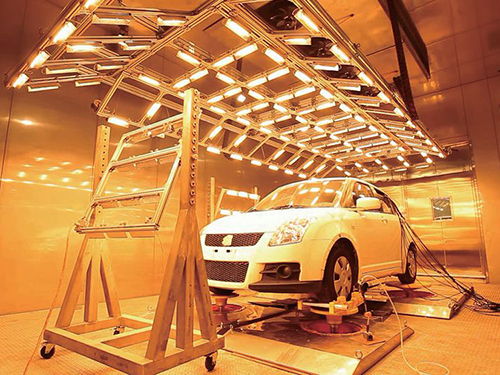 Four-Poster Test Chamber