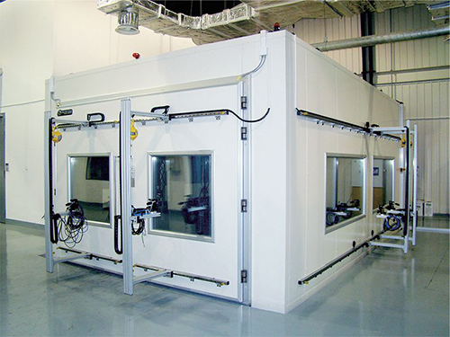 Airbag Static Deployment Test Chamber